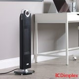 Dimplex STUDIO G 2.5KW CERAMIC TOWER HEATER DXSTG25 Remote Control, Black Finish