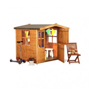 Outdoor Wooden Children Playhouse Kid Garden Wendy House Playground Toy Shed Den