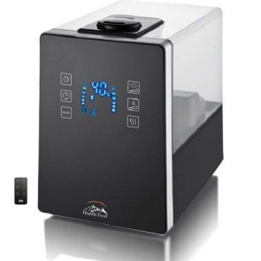 Heaven Fresh HF710 Air Purifier Humidifier Oil Aroma Diffuser Winter Cool, Black